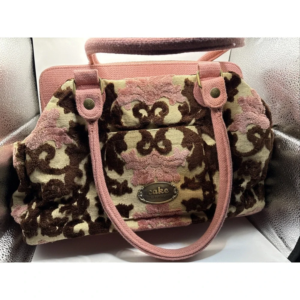 Cake by Petunia Satchel Pickle Bottom Society Large Purse Bag Gym Travel Diaper